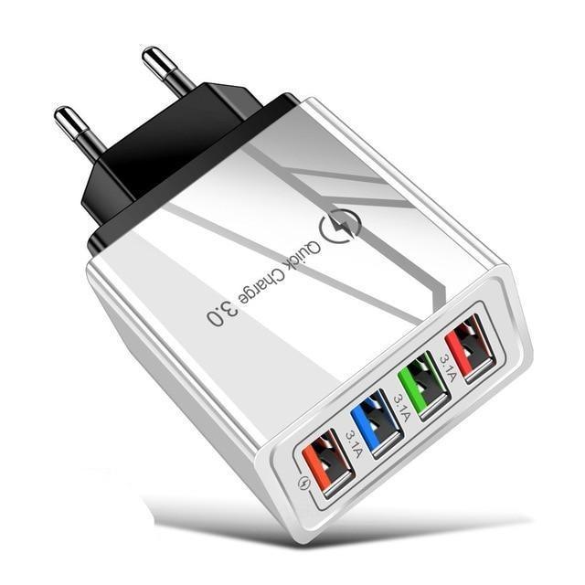 Chargeur Usb (Quick charge 3.0) pour iPhone noir