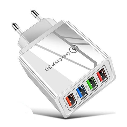 Chargeur Usb (Quick charge 3.0) blanc