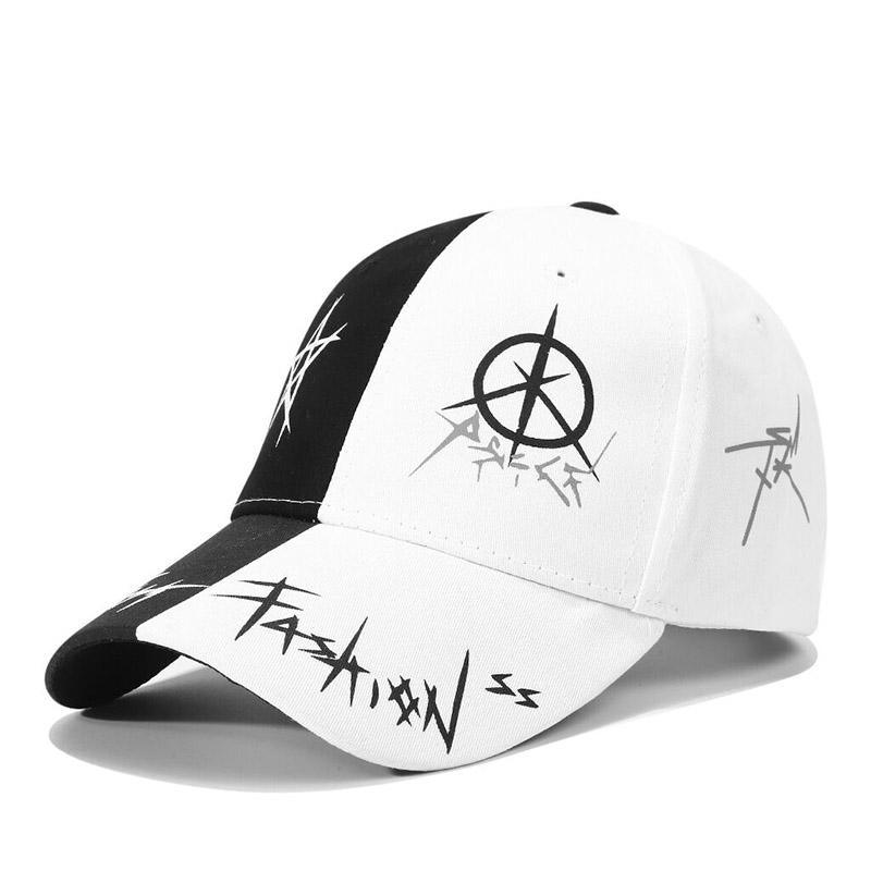 Casquette Baseball Graffitti Fashion bicolore profile