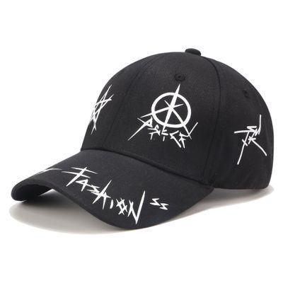 Casquette Baseball Graffitti Fashion noire profil