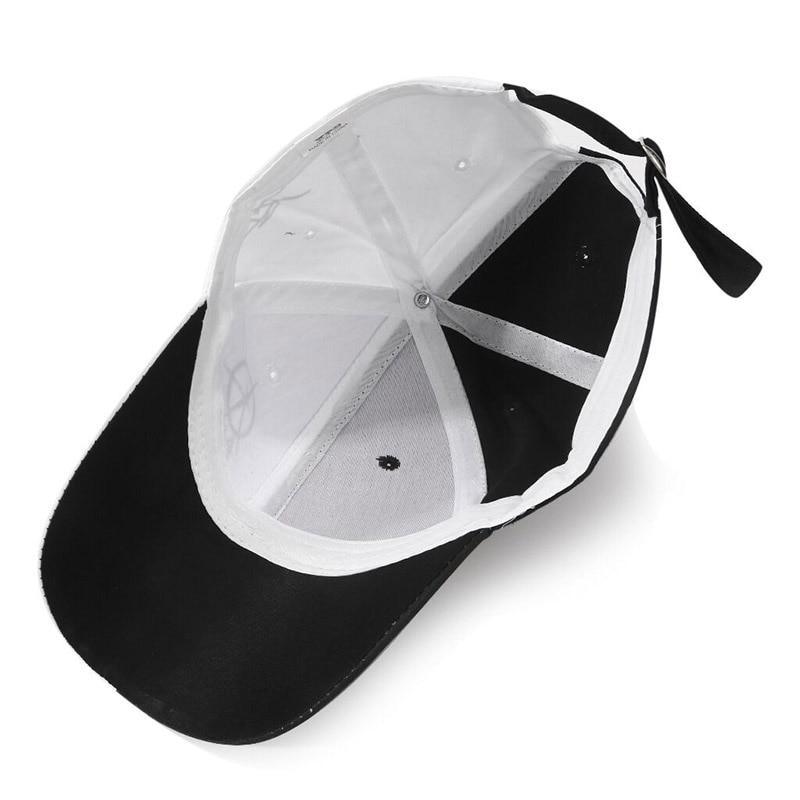 Casquette Baseball Graffitti Fashion bicolore dessous