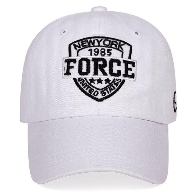 Nouvelle Casquette Force Blanche face