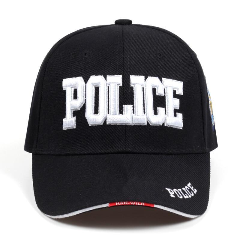 Nouvelle Casquette POLICE pour homme / femme ajustable – My Best Store