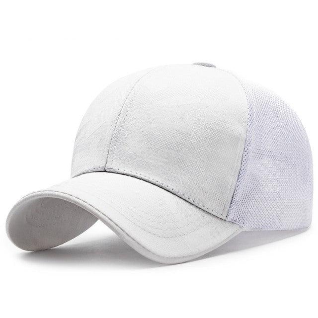 Nouvelle casquette tactique maille blanche