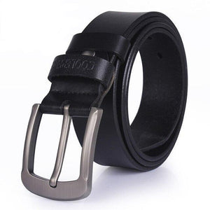 Nouvelle ceinture de luxe en cuir de haute qualité noir