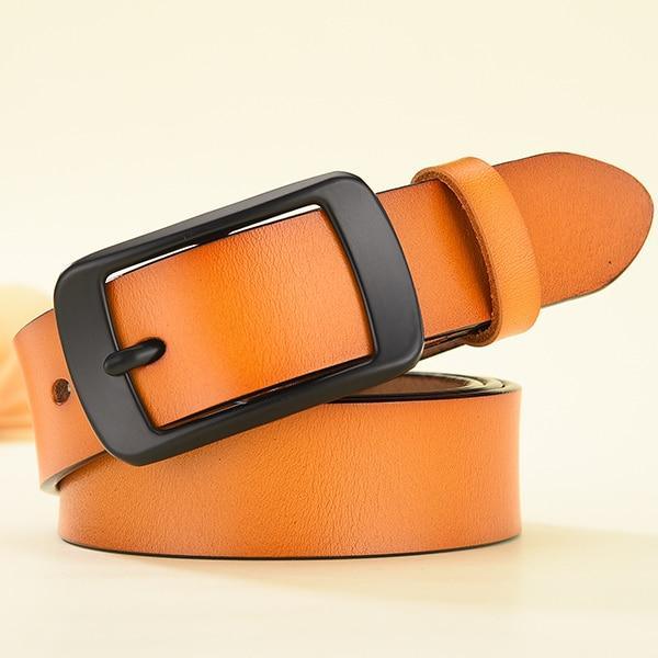 Nouvelle ceinture légère orange pour l'été