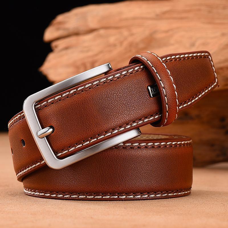 Nouvelle ceinture  pour Cowboy marron clair