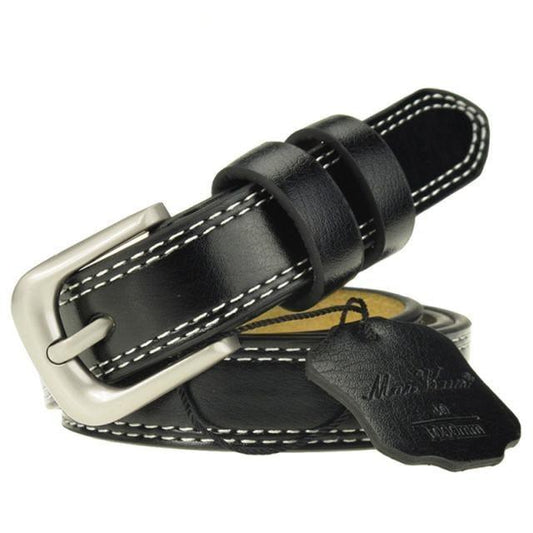 Nouvelle ceinture noire top qualité pour femme