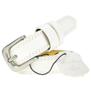 Nouvelle ceinture blanche top qualité pour femme