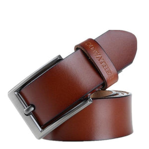 Nouvelle ceinture vintage classique marron