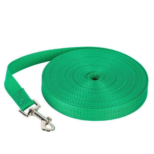 Longe en Nylon Vert