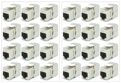 Noyaux RJ45 cat7 12 x 2