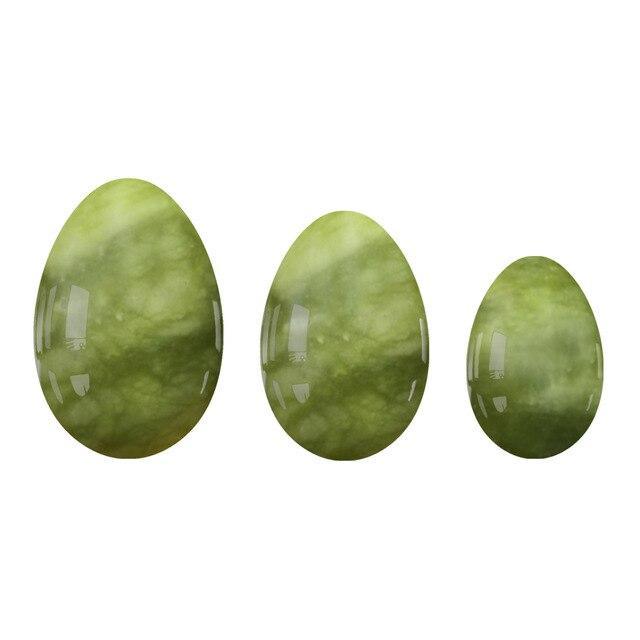 Oeufs de Yoni en Jade naturel