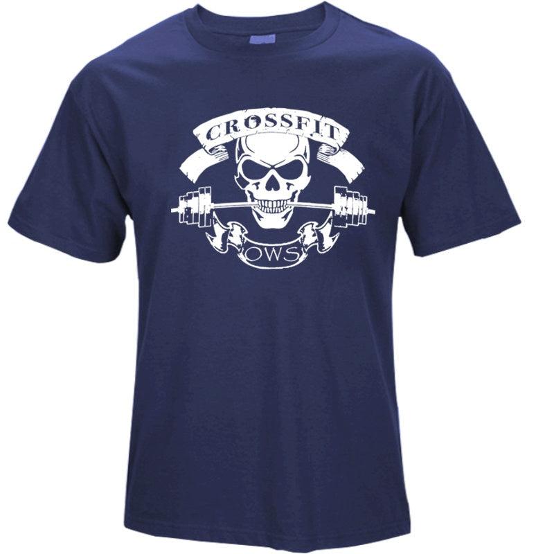 T shirt CrossFit bleu marine