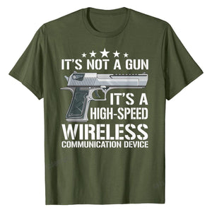 T shirt "It's Not A Gun" olive