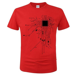 T Shirt Schéma Circuit CPU
