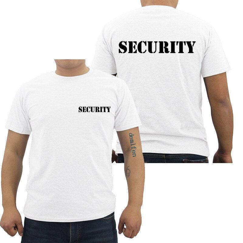 T shirt Security - blanc